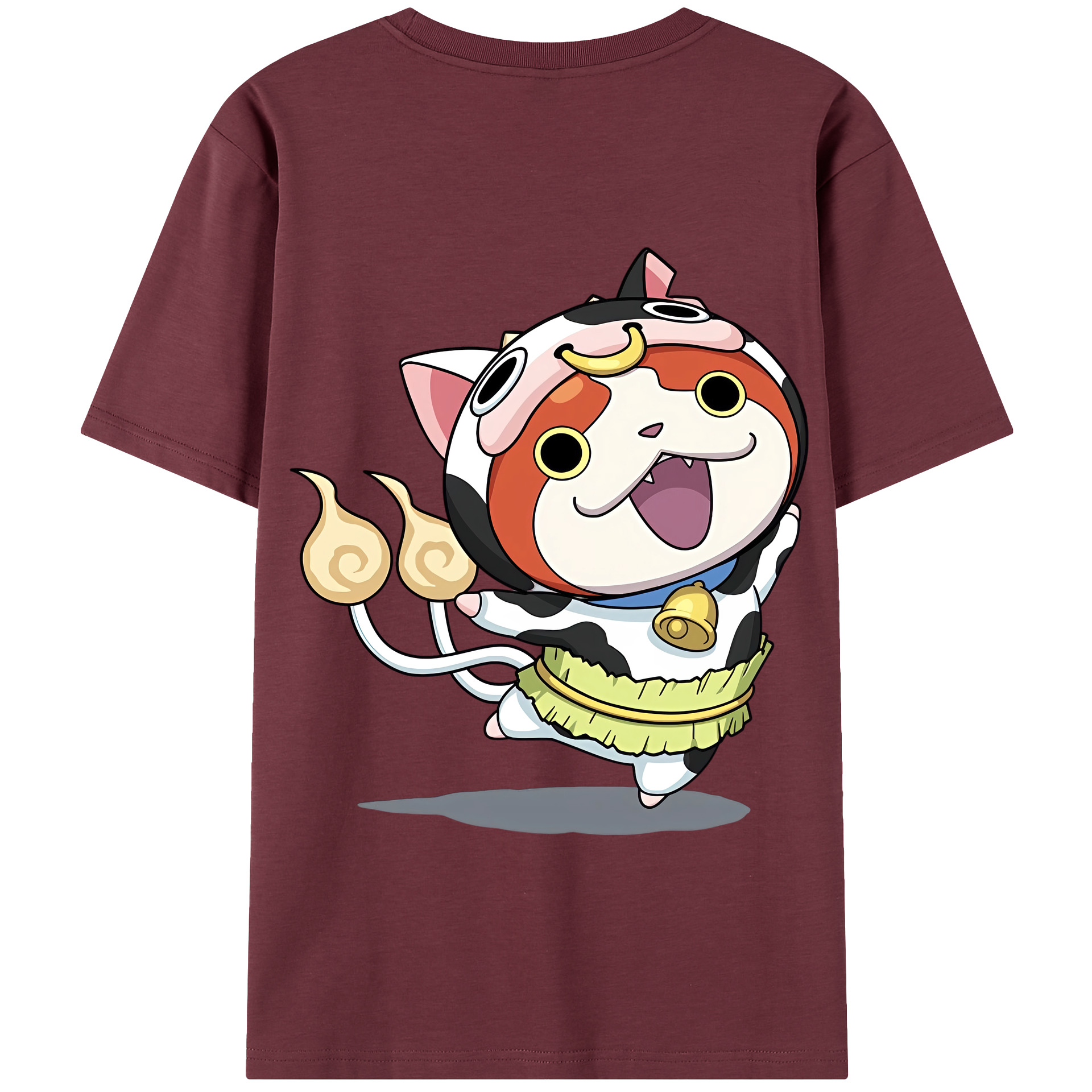 （画像用） 妖怪ウォッチ Yo-kai Watch 綿100％半袖Tシャツ（背面プリント）